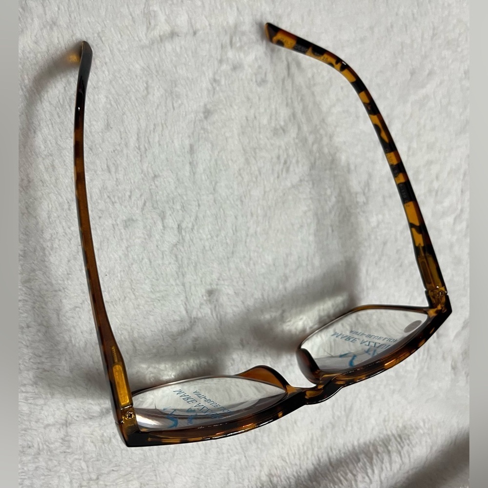 New!! Mare Azzuro anti-blue light protection glasses +6 lens brown/cheetah - Picture 4 of 11